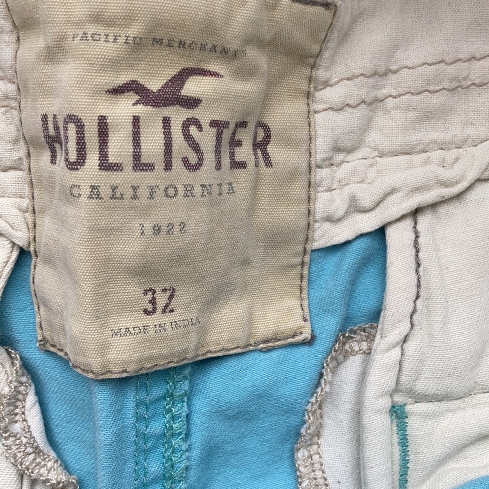 Embroidered Hollister Shorts. Men’s size 32